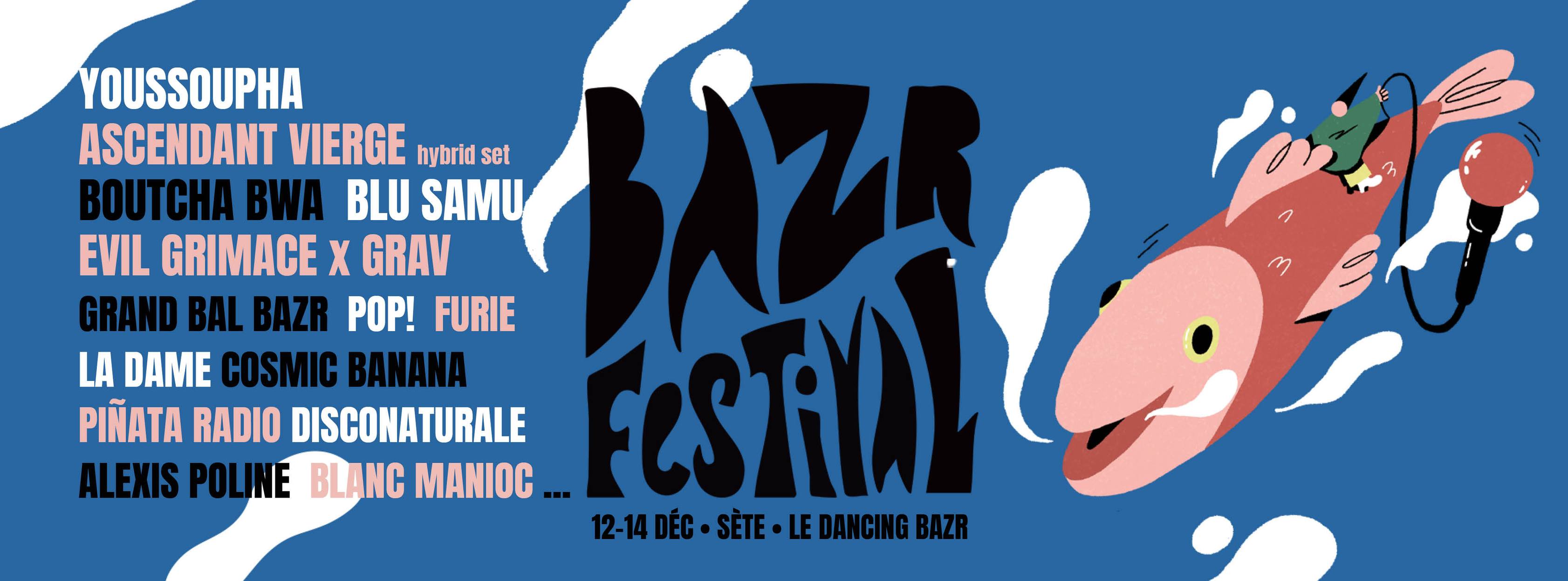 Le Festival pop à Noël BAZR de retour à Sète du 12 au 14 décembre